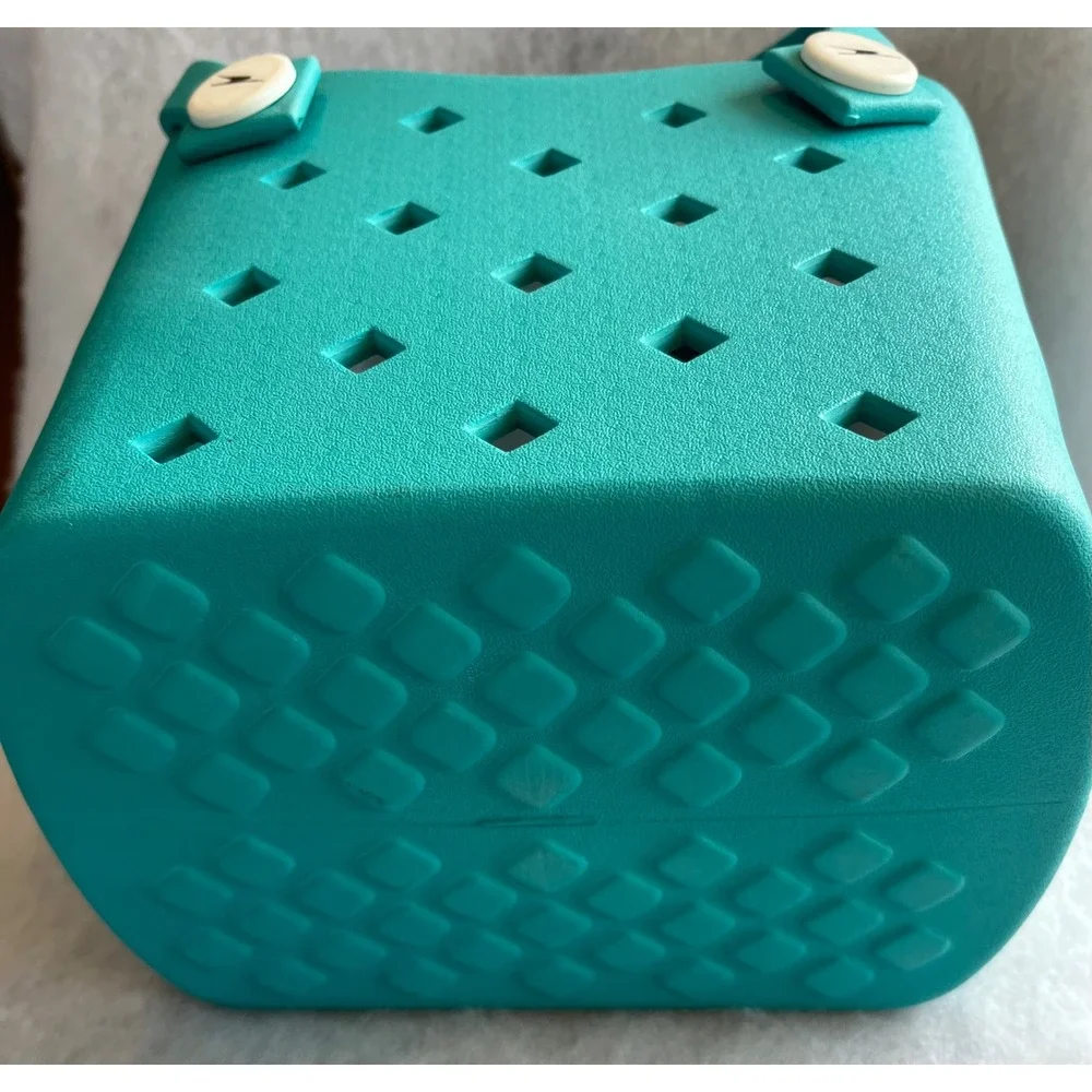 ALDI Teal Tote Bag Bucket Style Beach Pool Poolside‎ Travel Casual